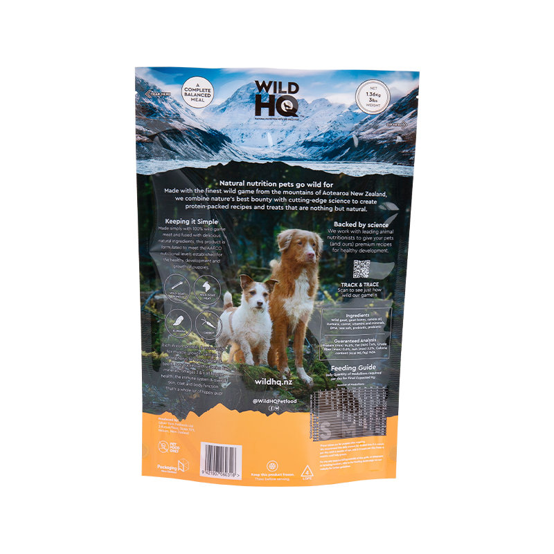 Tas Stand Up Pouch 1-5kg untuk Perawatan Anjing Tas Stand Up Pouch 1-5kg untuk Perawatan Anjing