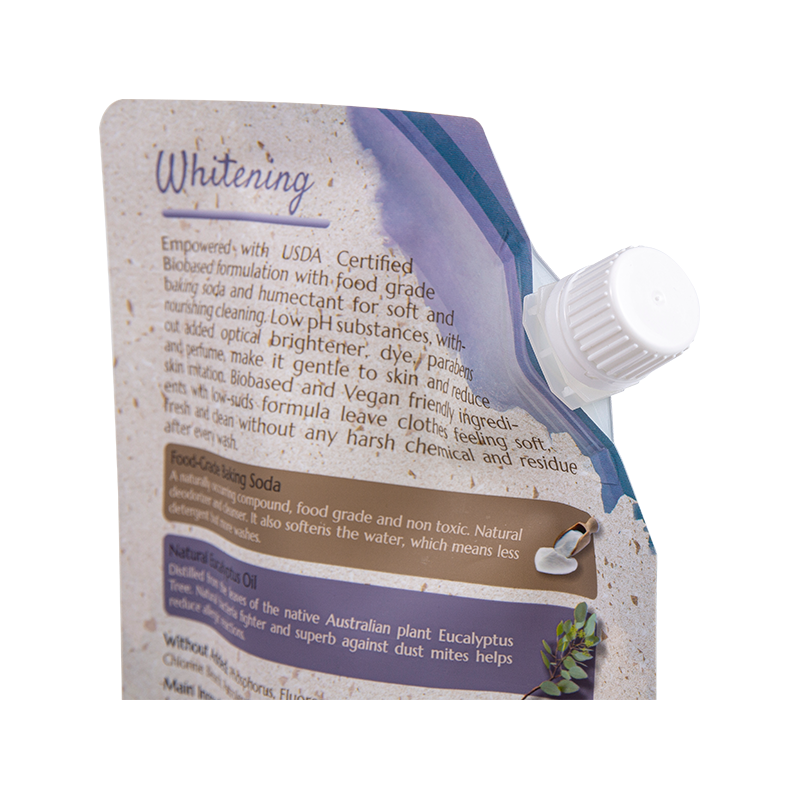 Tas Deterjen Binatu Spout Pouch Dengan Kinerja Penyegelan Tas Deterjen Binatu Spout Pouch Dengan Kinerja Penyegelan