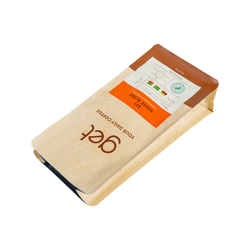 Kantong Kopi Segel Delapan Sisi 250g-1kg Kantong Kopi Segel Delapan Sisi 250g-1kg