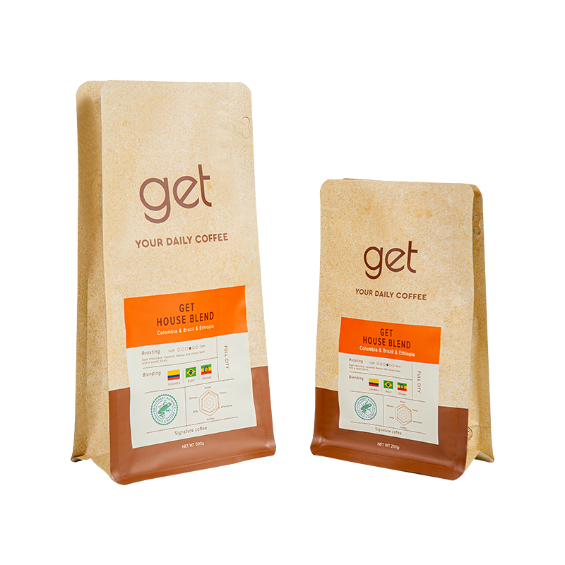 Kantong Kemasan Biji Kopi 250g,500g,1 kg Kantong Kemasan Biji Kopi 250g,500g,1 kg