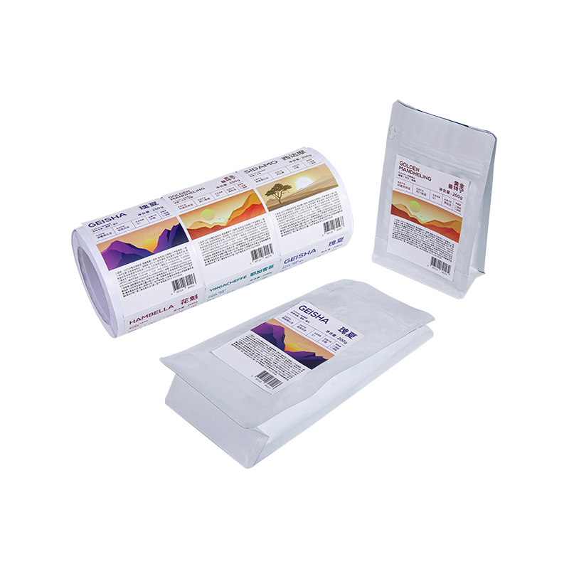 Tas Kemasan Kopi 250g,500g,1 kg Dengan Label Stiker Tas Kemasan Kopi 250g,500g,1 kg Dengan Label Stiker