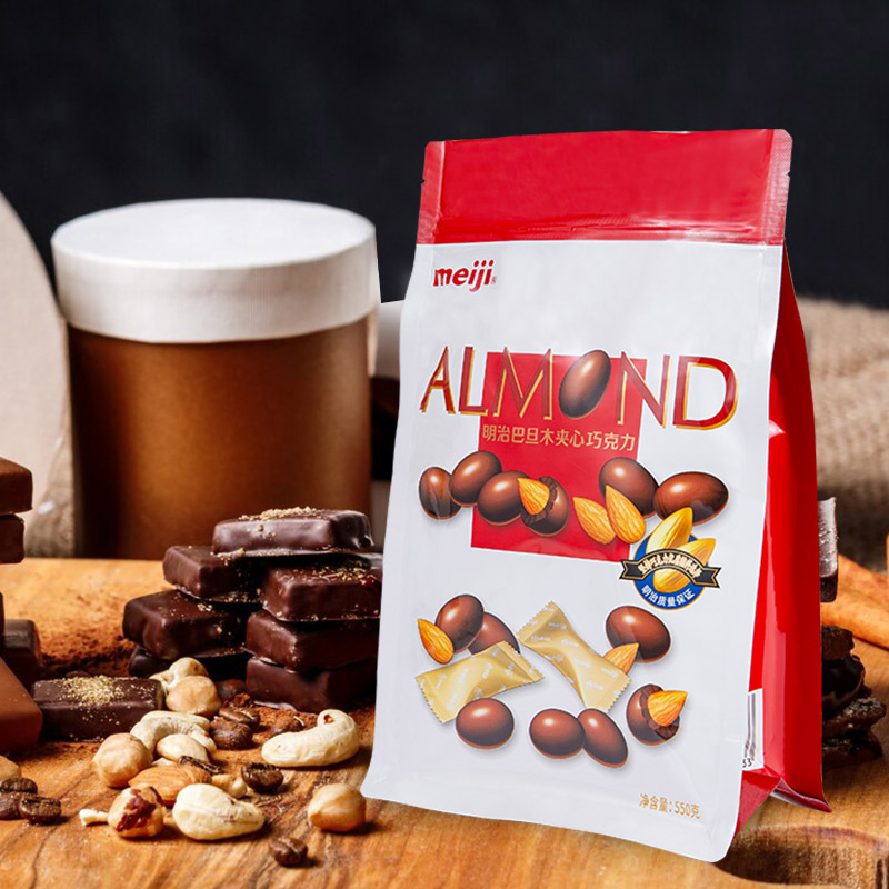 Kantong Cokelat Segel Delapan Sisi yang tahan lembab Kantong Cokelat Segel Delapan Sisi yang tahan lembab