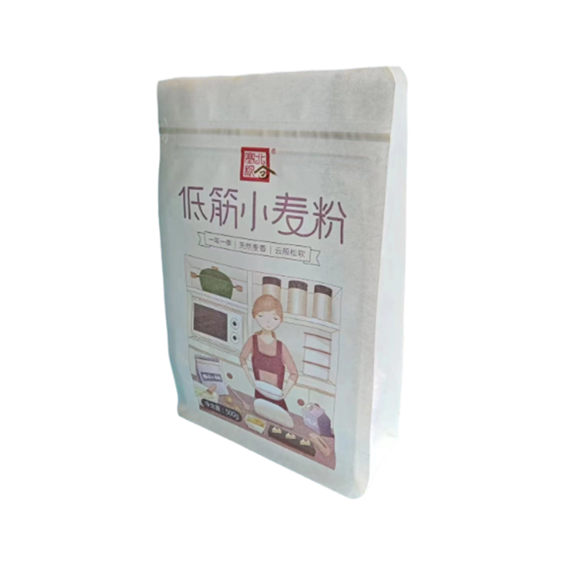 Kantong Kertas Kraft Degradable yang tangguh, tahan lama, bernapas, dan tahan air mata Kantong Kertas Kraft Degradable yang tangguh, tahan lama, bernapas, dan tahan air mata